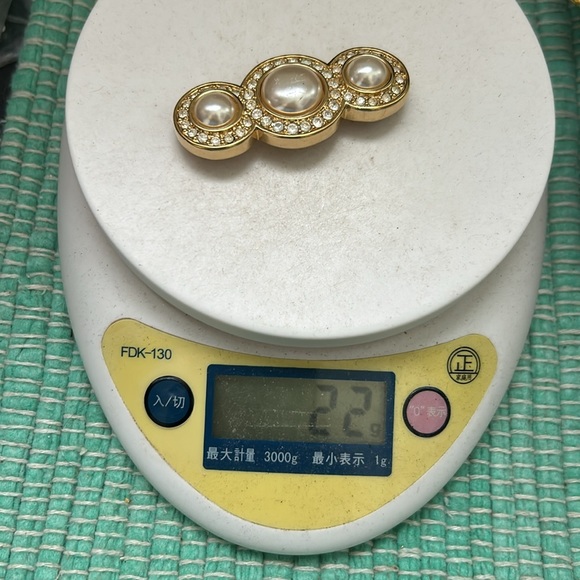 🖤SWAROVSKI💕S.A.L©️ crystal Pearl brooch - Picture 9 of 9